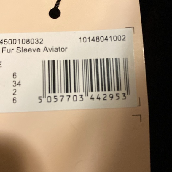 Misguided Aviation Jacket Sz 2 NWT - Picture 9 of 9